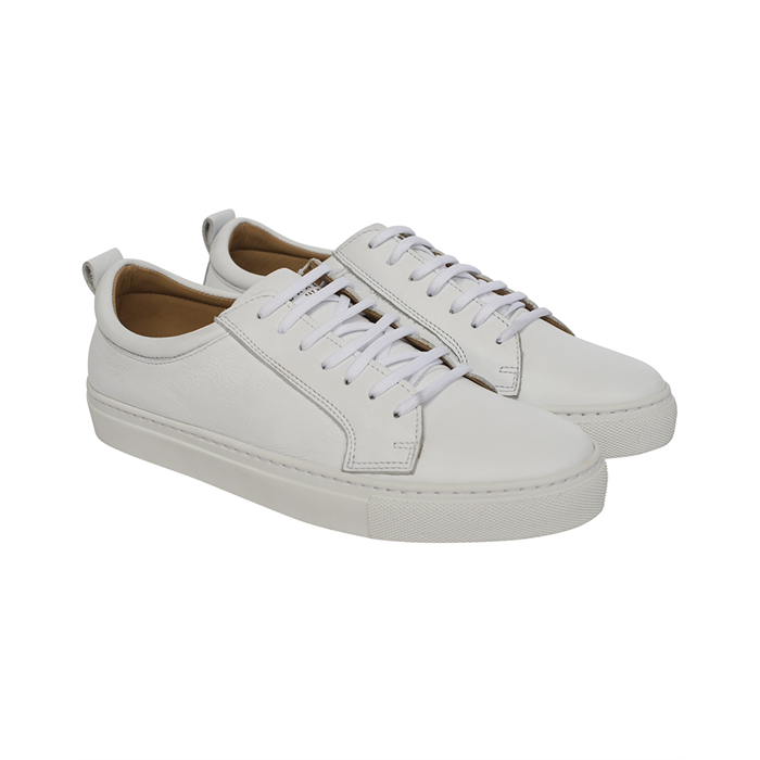 Berkeley | Luigi Leather Sneaker | Dame Sneaker White