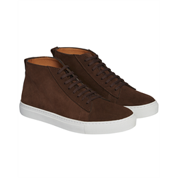 Berkeley | W's Sunny Sueder High Top Sneaker | Dame Sneaker Tabacco