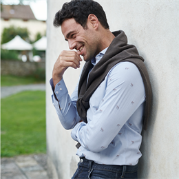 Berkeley | Parma Tailored | Herreskjorte Light Blue