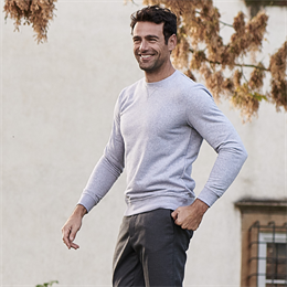 Berkeley | Alfie | Herre Sweater Grey Melange