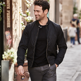 Berkeley | Brooks Bomber | Herrejakke Black