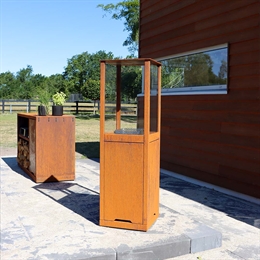 DecoFlame Terrassevarmer Corten 