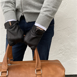 Portia | Skindhandsker | Sort