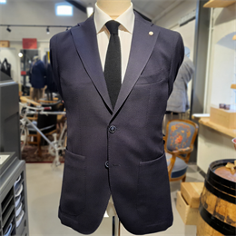 Cavaliere | Mateo  | Slim Fit Jakke Navy