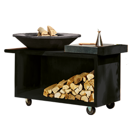 OFYR Grill Island Black 100 PRO Ceramic Dark Grey