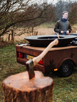 OFYR Grill Trailer Corten