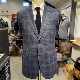 Cavaliere | Pasquale  | Slim Fit Jakke Navy Tern
