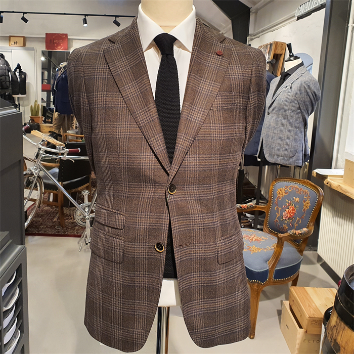 Cavaliere | Pasquale  | Slim Fit Jakke Brown Tern