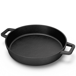 The Bastard Fry Pan Cast Iron Large