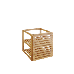 OFYR Storage Insert PRO 1 door Teak Wood Small