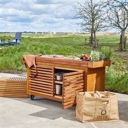 OFYR Storage Insert PRO 2 doors Teak Wood Large